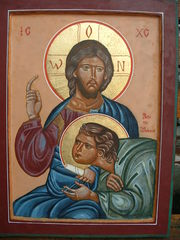  Icon of Jesus & John the Beloved